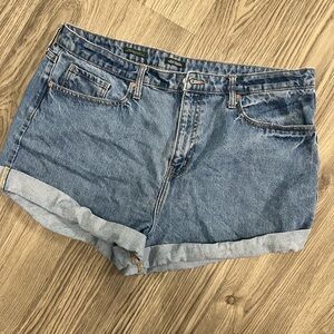 Plus Size, Wild Fable Denim Blue Women's Shorts
